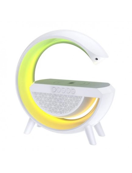 Kablosuz Şarj Standlı RGB Hoparlör