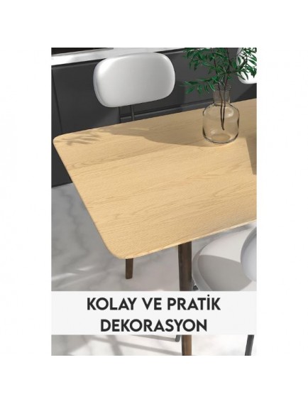 Ahşap Görünümlü Kendinden Yapışkanlı Kaplama Folyosu 5 Metre