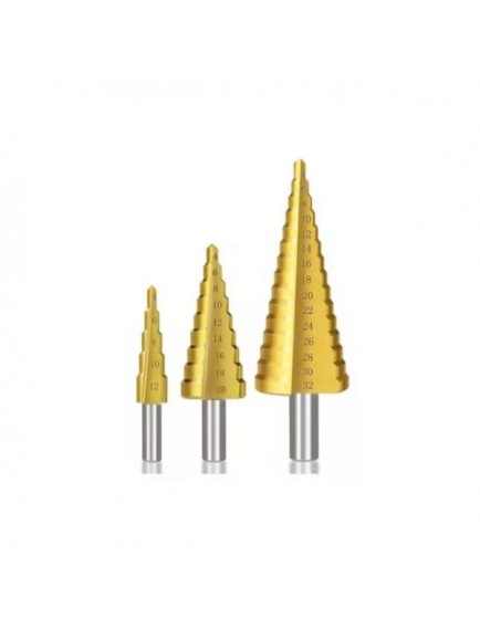 Kademeli Matkap Ucu Sac Delme Panç Seti