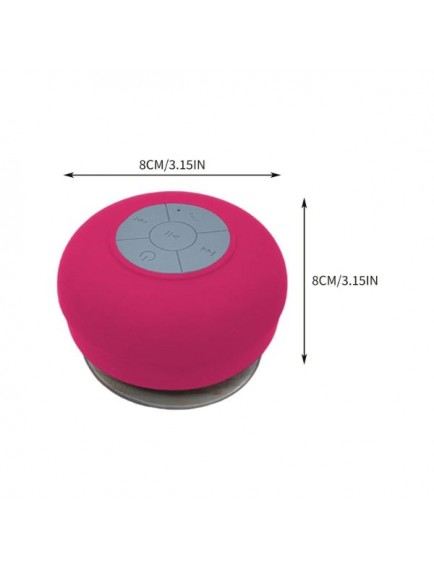 Vakumlu Su Geçirmez Bluetoothlu Mini Duş Hoparlörü