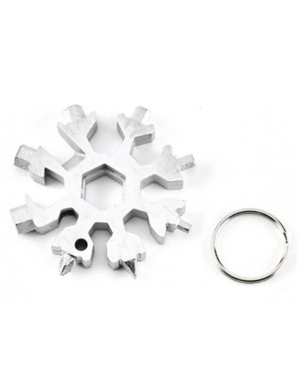 Kar Tanesi Çok Amaçlı Anahtarlık Açacak