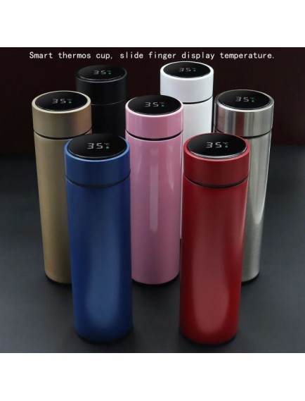 Sıcaklık Göstergeli Dijital Termos 500 ml