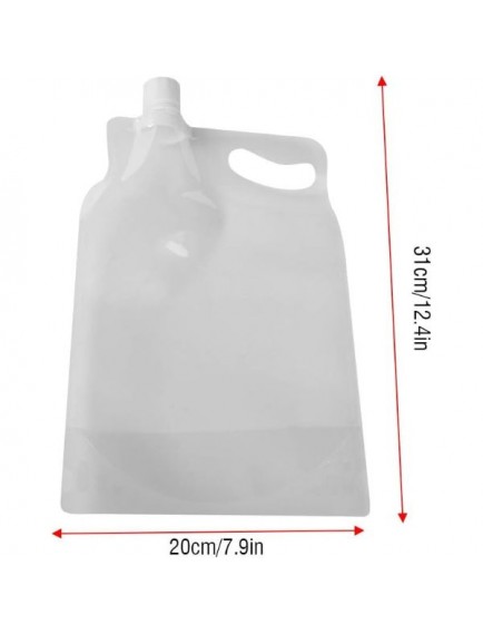 Plastik Kapaklı Su Torbası 1 Litre