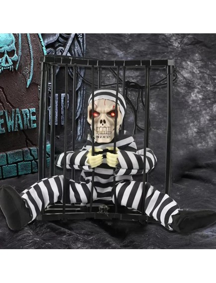 MAHKUM GÖRÜNÜMLÜ KURU KAFA İSKELET