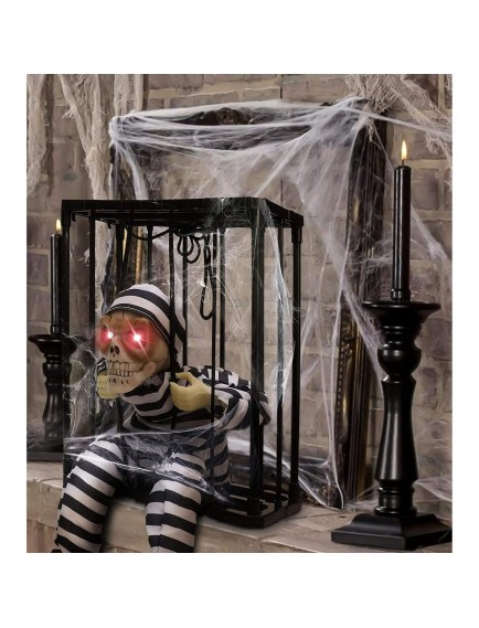 MAHKUM GÖRÜNÜMLÜ KURU KAFA İSKELET