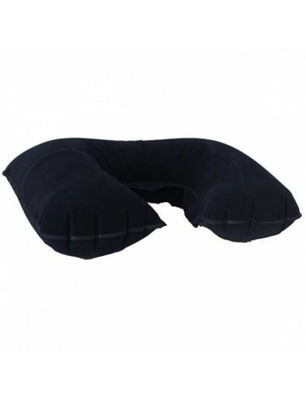 Şişme Seyahat Yastığı Gri Lacivert