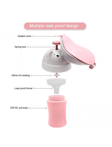 Portatif Çocuk Pisuarı Lazımlık Kız