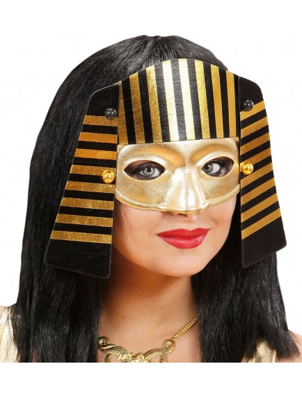 Lastik Aparatlı Firavun Maskesi 21x23 cm