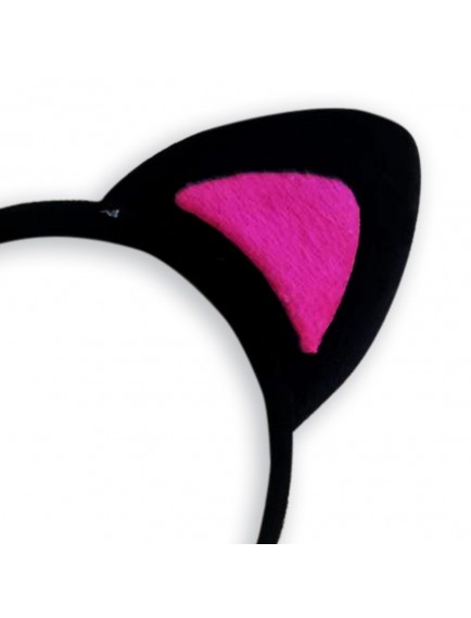 Sevimli Kedi Kulak Pofuduk Kedi Taç Şeker Pembe