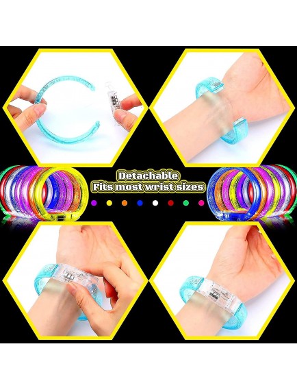 LED Işıklı Pilli Bileklik