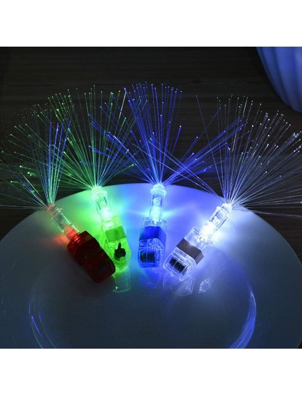 4'lü LED Işıklı Renkli Püskül