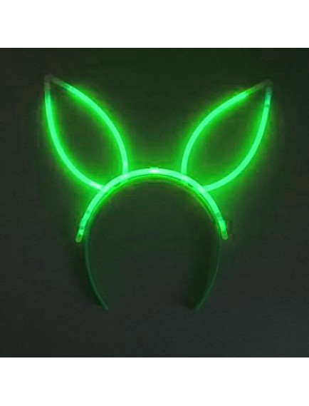 Karanlıkta Yanan Glow Neon Fosforlu Taç - 6 Adet
