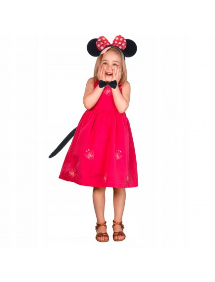 Minnie Mouse Taç Kuyruk Papyon Gösteri Seti