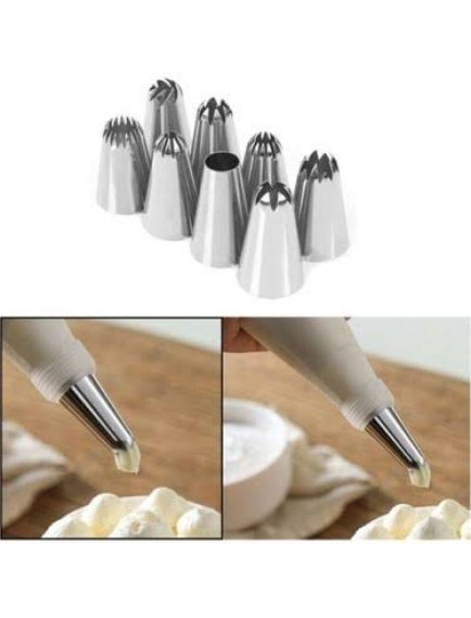 Krema Sıkma Seti 10 Parça