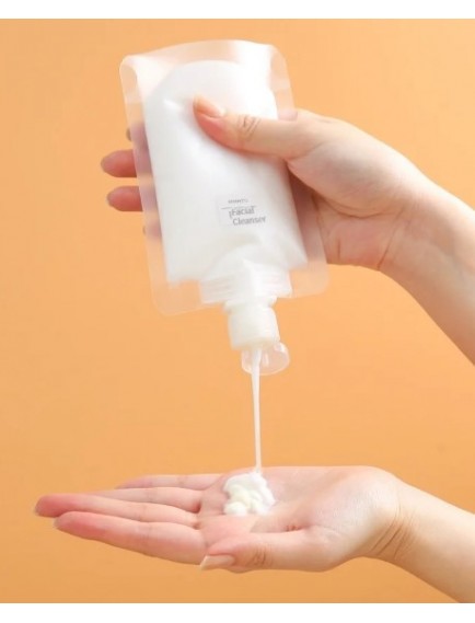 3 Adet 100ml Krem Şampuan Kabı Tekrar Kullanılabilir Set