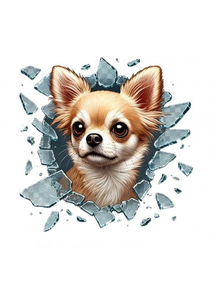 Fulcar Chiuahua Araç Stickerı