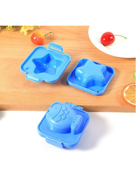 Suşi Ve Haşlanmış Yumurta Kalıbı 3 Adet