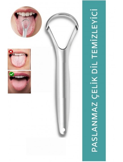 Paslanmaz Çelik Dil Temizleyici