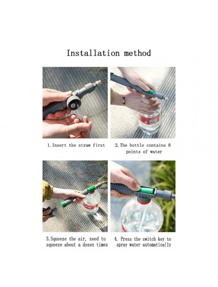 Basınçlı Yıkama Sulama Tabancası