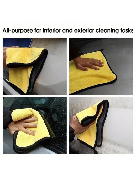 Yünlü Hassas Araba Yıkama Ve Temizlik Bezi