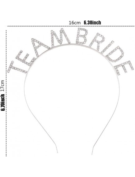 Gümüş Kaplama Kristal Taşlı Team Bride Taç