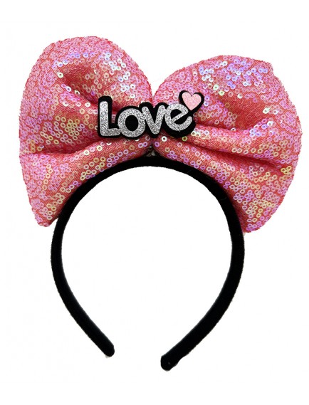 Led Işıklı Fuşya Fiyonk Taç