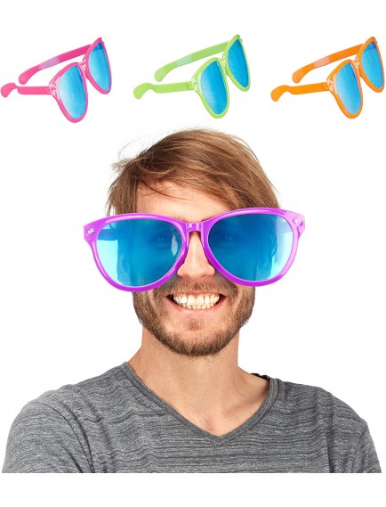 Büyük Parti Gözlüğü Rengarenk 12 Adet