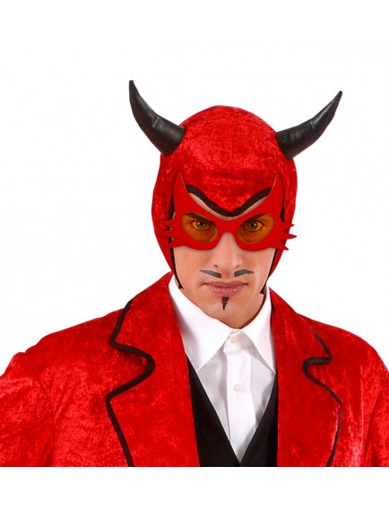 Kırmızı Renk Bıyık Tasarımlı Kedi Gözlüğü