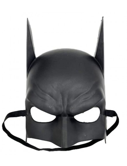 Siyah Çocuk Batman Maskesi Lastikli