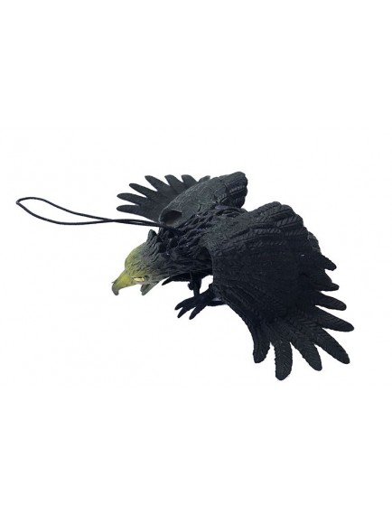 Siyah Plastik Kartal Yarasa Anahtarlık Şaka