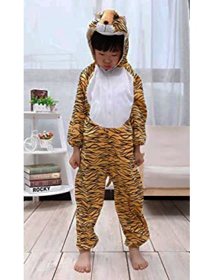 Çocuk Kaplan Kostumu - Aslan Kostümü