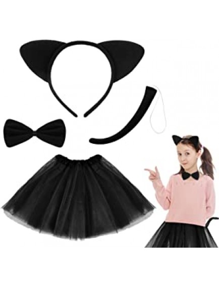 Kedi Kostüm Seti - Çocuk Boy