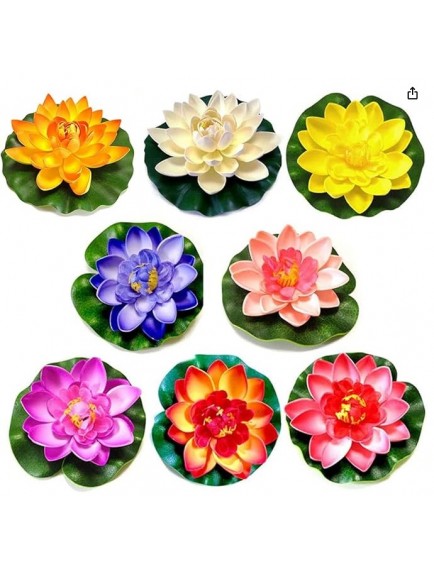 Dekoratif Yapay Lotus Çiçeği