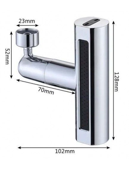 360 Derece Döner Musluk Başlığı