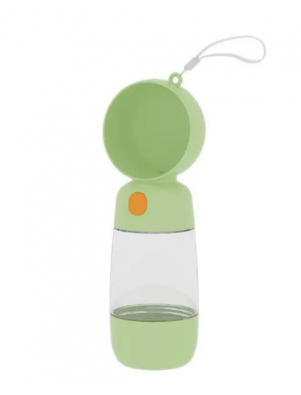 Taşınabilir Evcil Hayvan Mama Hazneli Su Matarası