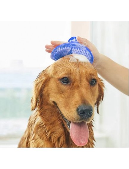 Evcil Hayvan Silikon Tüy Toplama Yıkama Fırçası