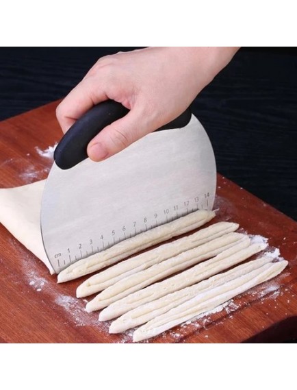 Paslanmaz Çelik Hamur Kesme ve Şekillendirme Spatulası