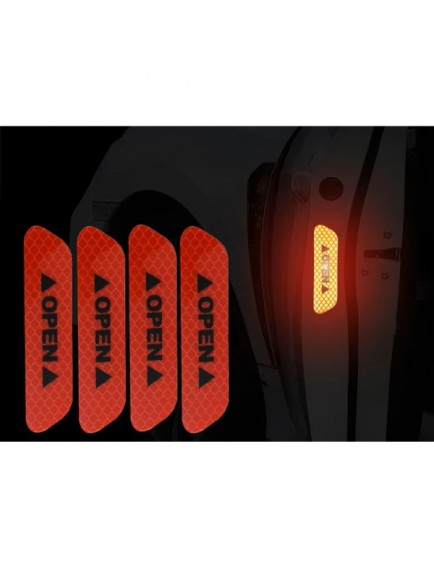 Reflektif Araç Kapı Stickerı