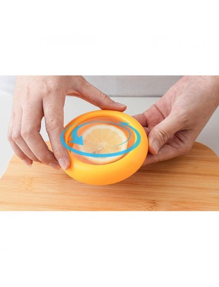 Limon Şeklinde Esnek Yiyecek Saklama Kutusu