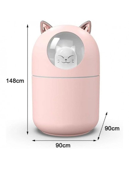 Sevimli Kedi Tasarımlı H2O Nemlendirici
