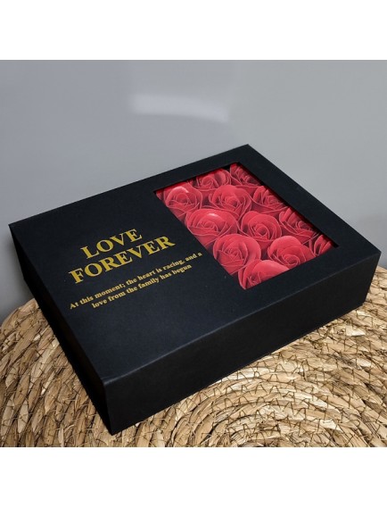 Romantik Gül ve İstiridye İnci Kolye Seti