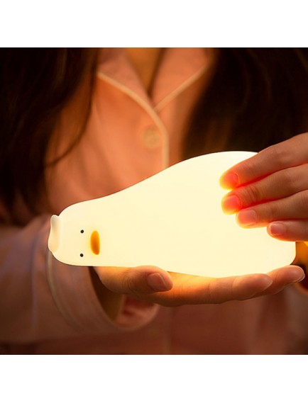 Yatan Ördek Tasarımlı Gece Lambası