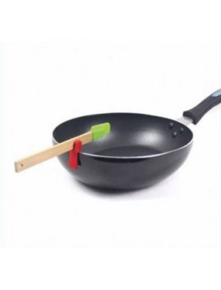 Silikon Tava Kaşık Tutacağı 3'lü Paket