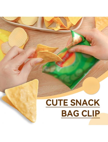 Cips Şeklinde Poşet Klipsleri