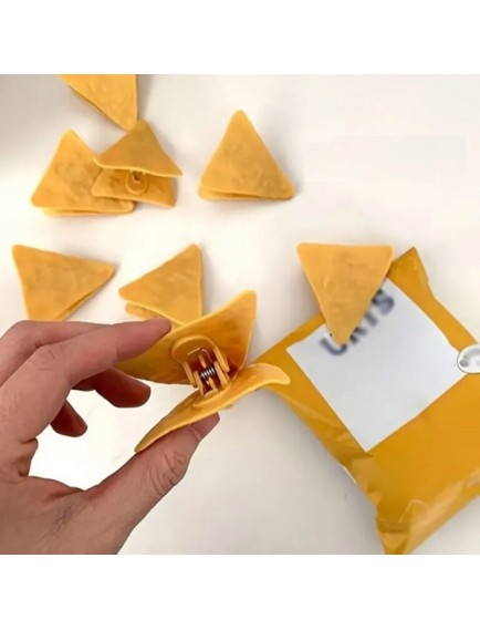 Cips Şeklinde Poşet Klipsleri