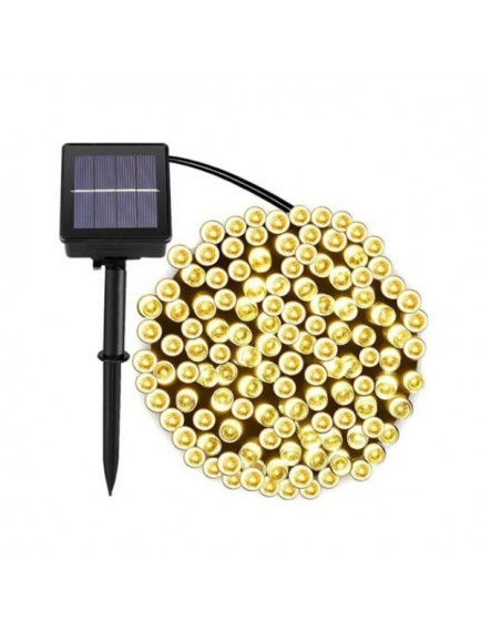 Solar 100 Ledli 12 Metre Bahçe Aydınlatma