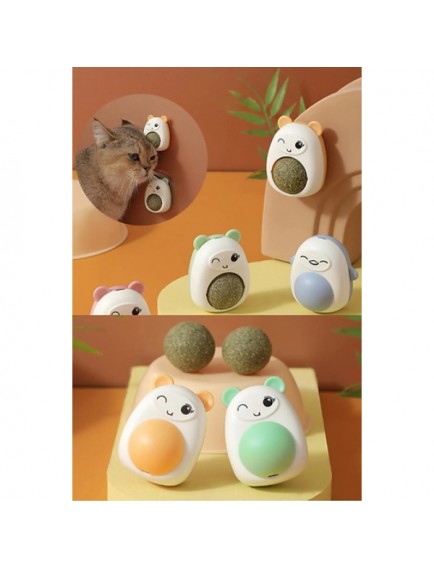 Ayıcıklı Kedi Otu Yalama Topu