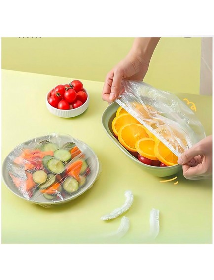 Lastikli Tencere Ve Tabak Bonesi 100 Adet (20cm)