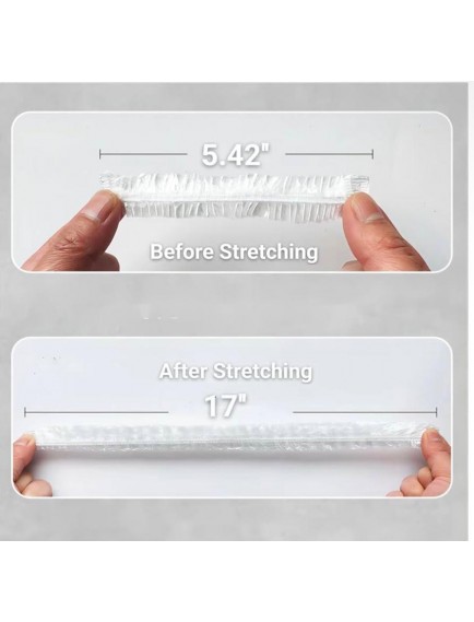 Lastikli Tencere Ve Tabak Bonesi 100 Adet (22cm)