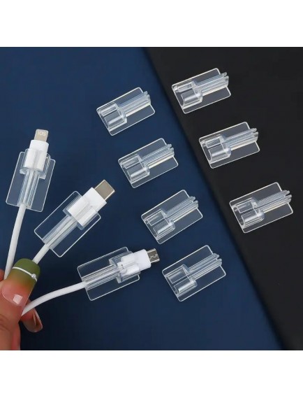 Şeffaf Silikon Kablo Koruyucu